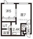 札幌市西区のアパート 画像３