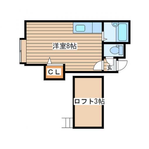 札幌市豊平区のアパート 画像２