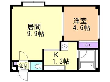 札幌市白石区のマンション 画像２
