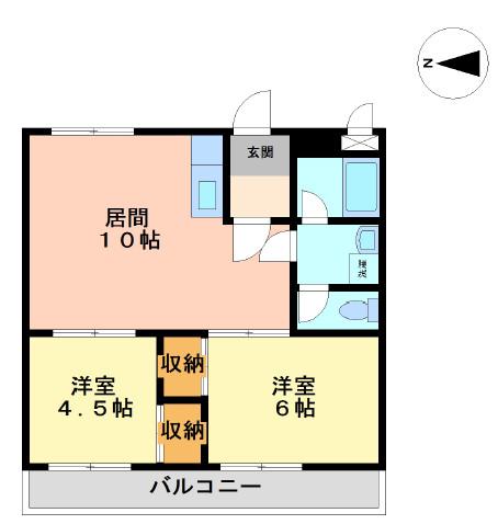 札幌市手稲区のアパート 画像２