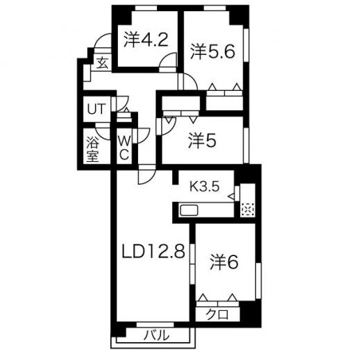 札幌市中央区のマンション 画像２