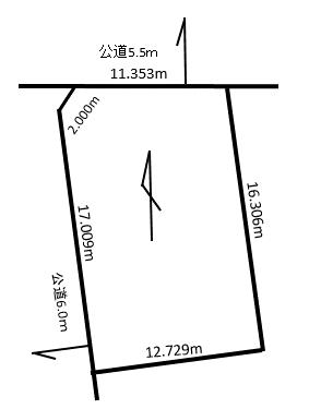 厚別東４条７丁目売り土地 画像３