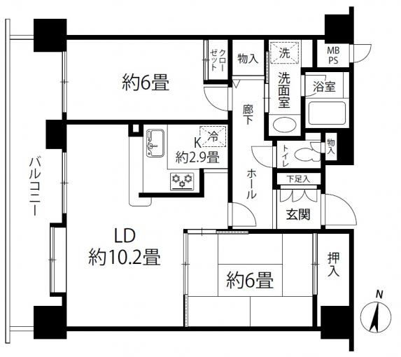 ダイアパレス大通東 画像３